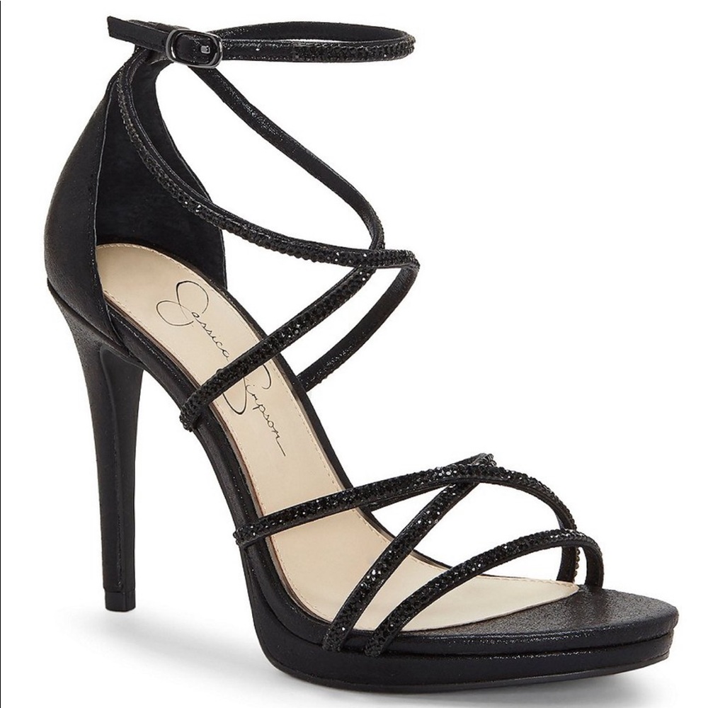 Jessica Simpson Jaeya rhinestone dress sandal